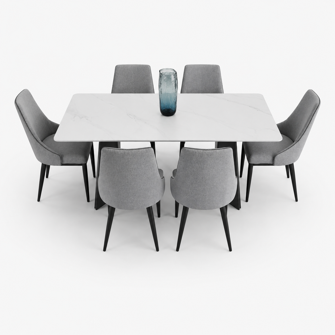 Matte White Dining