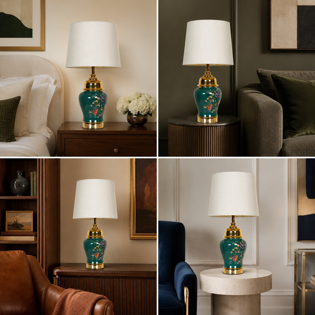 Imported Crystal Table Lamp