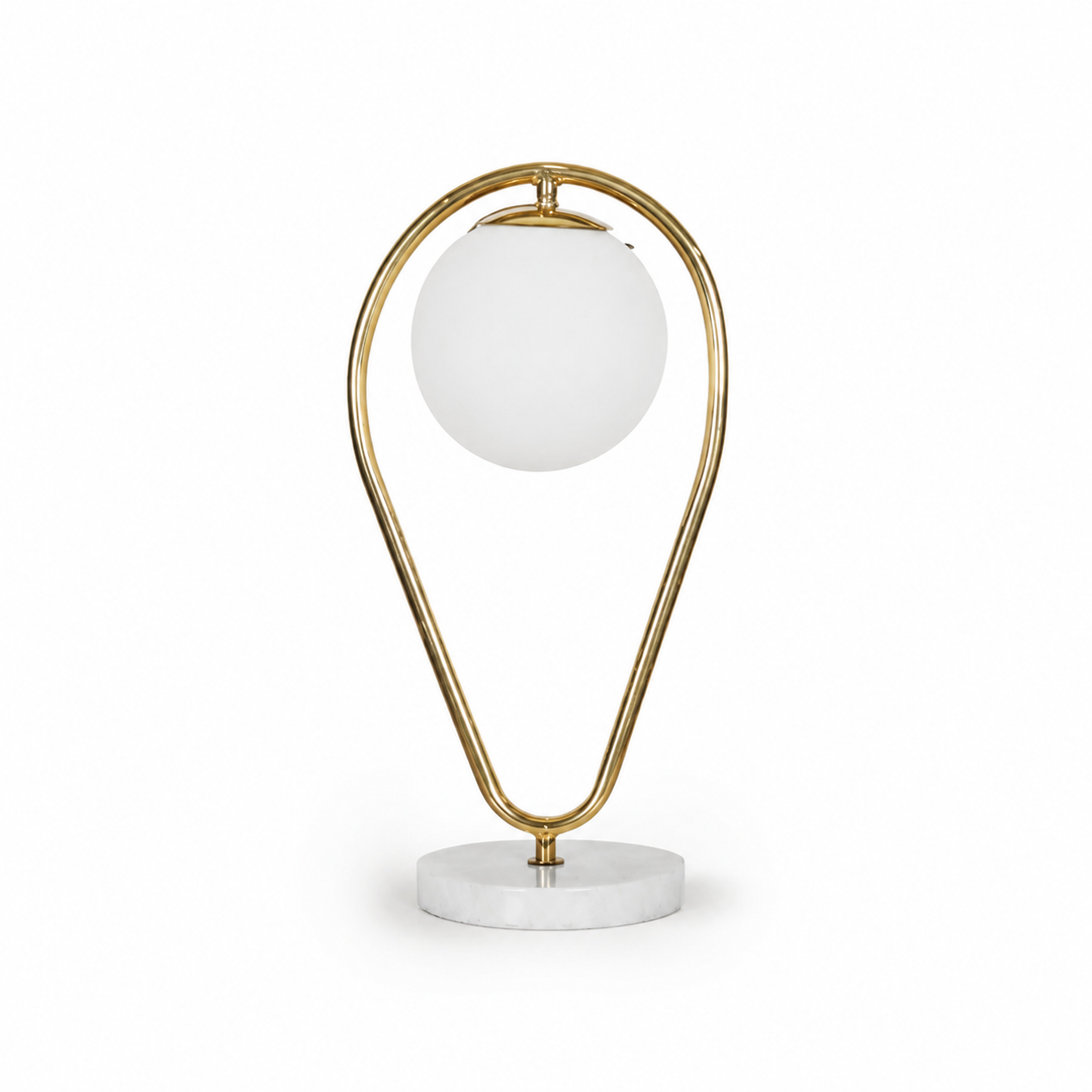 Imported Glob Table Lamp