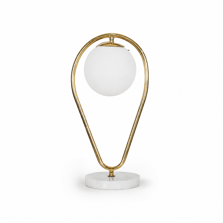 Imported Glob Table Lamp