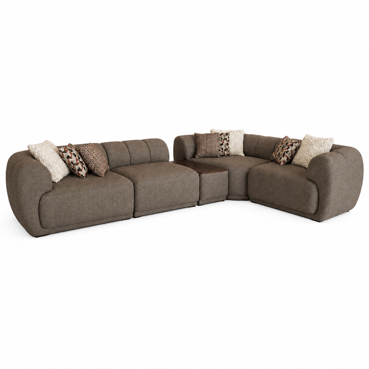 Turkish Latte Corner Sofa