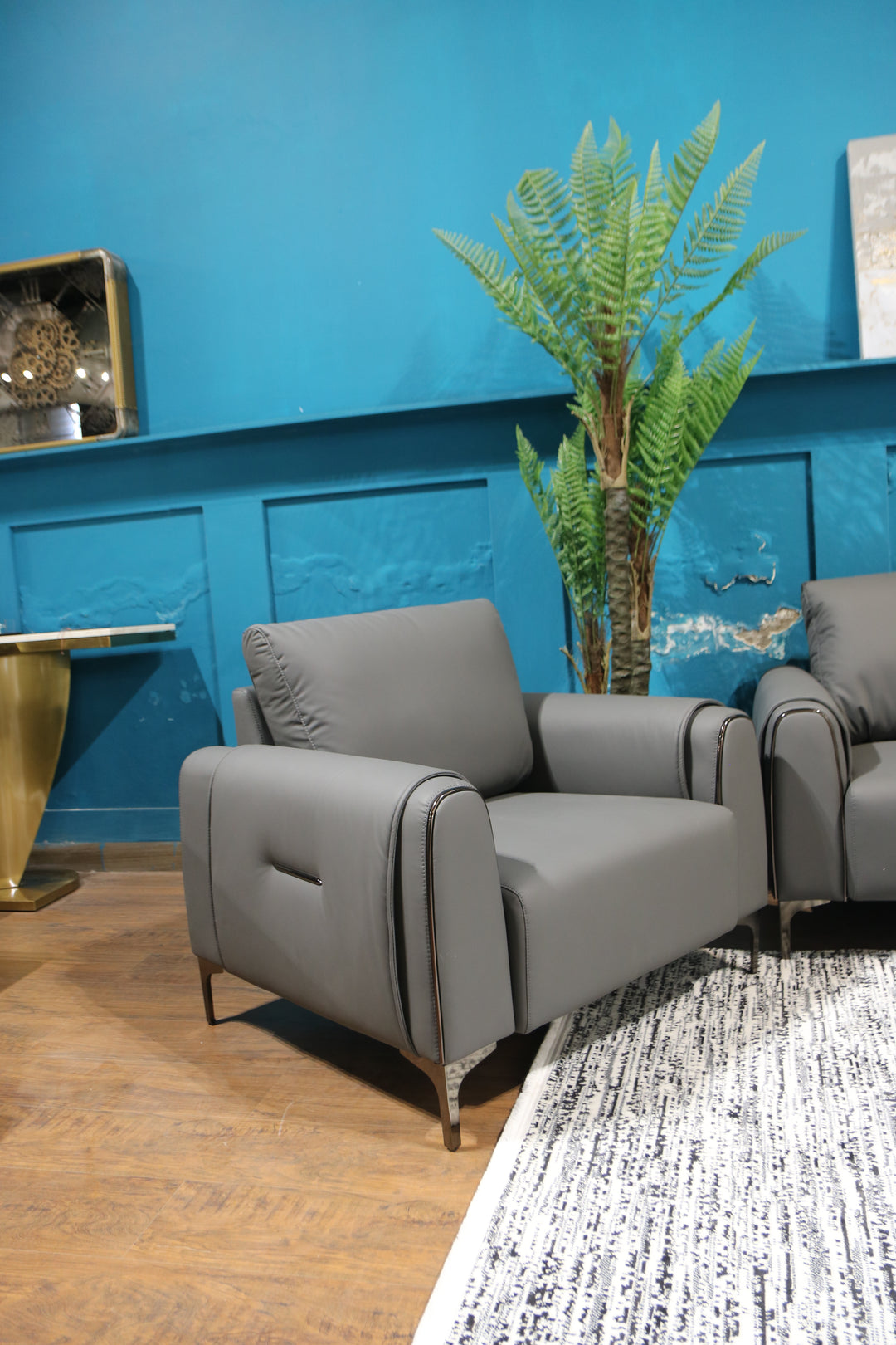 Imported Lather Sofa