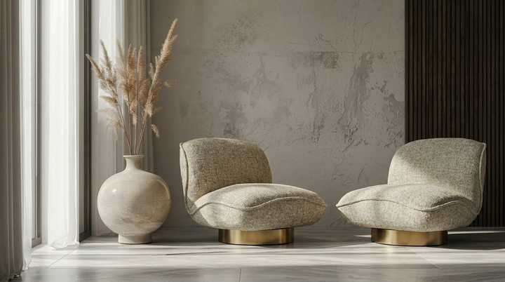 Revolving Luxury Accent Chair