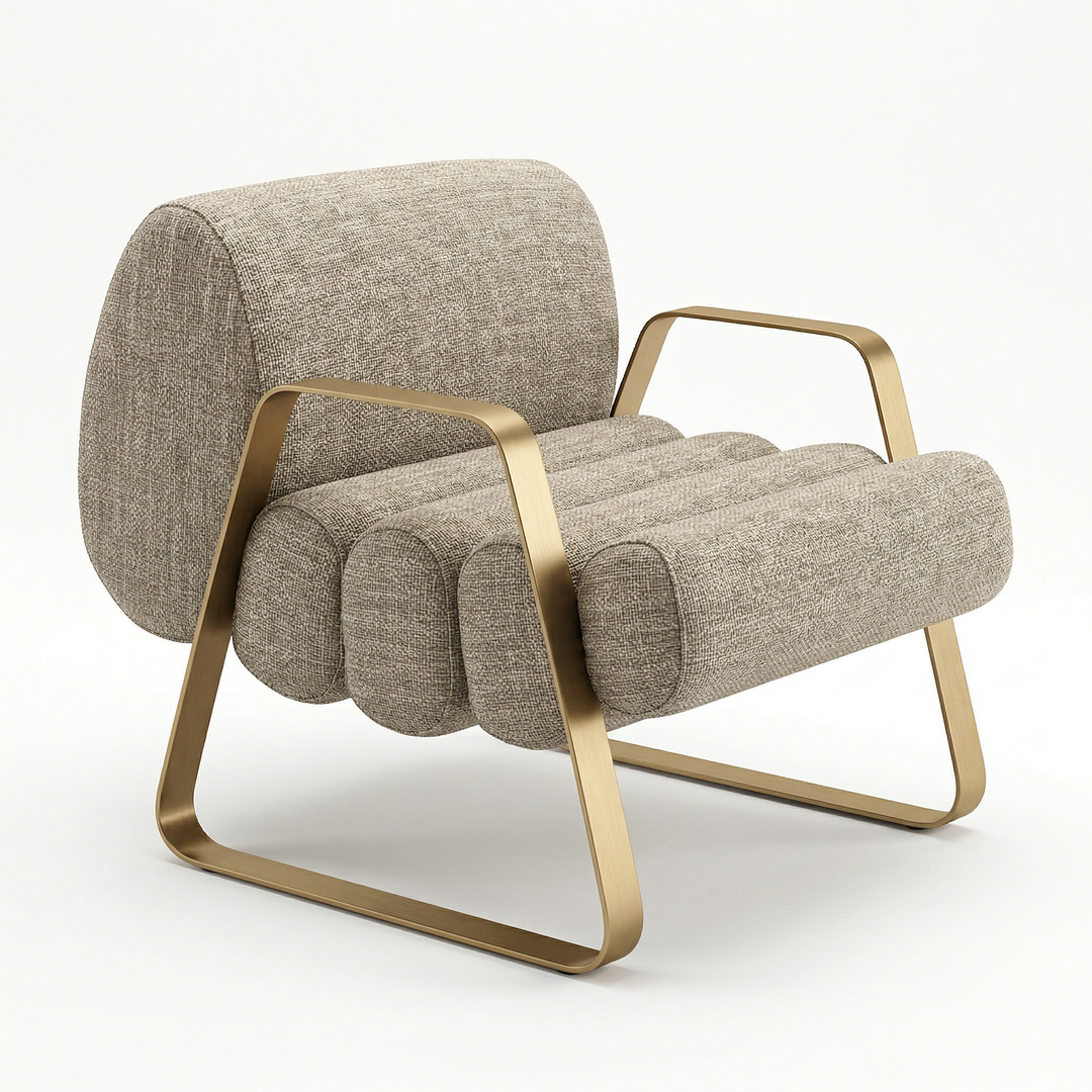 Soft Curves Accent Chair