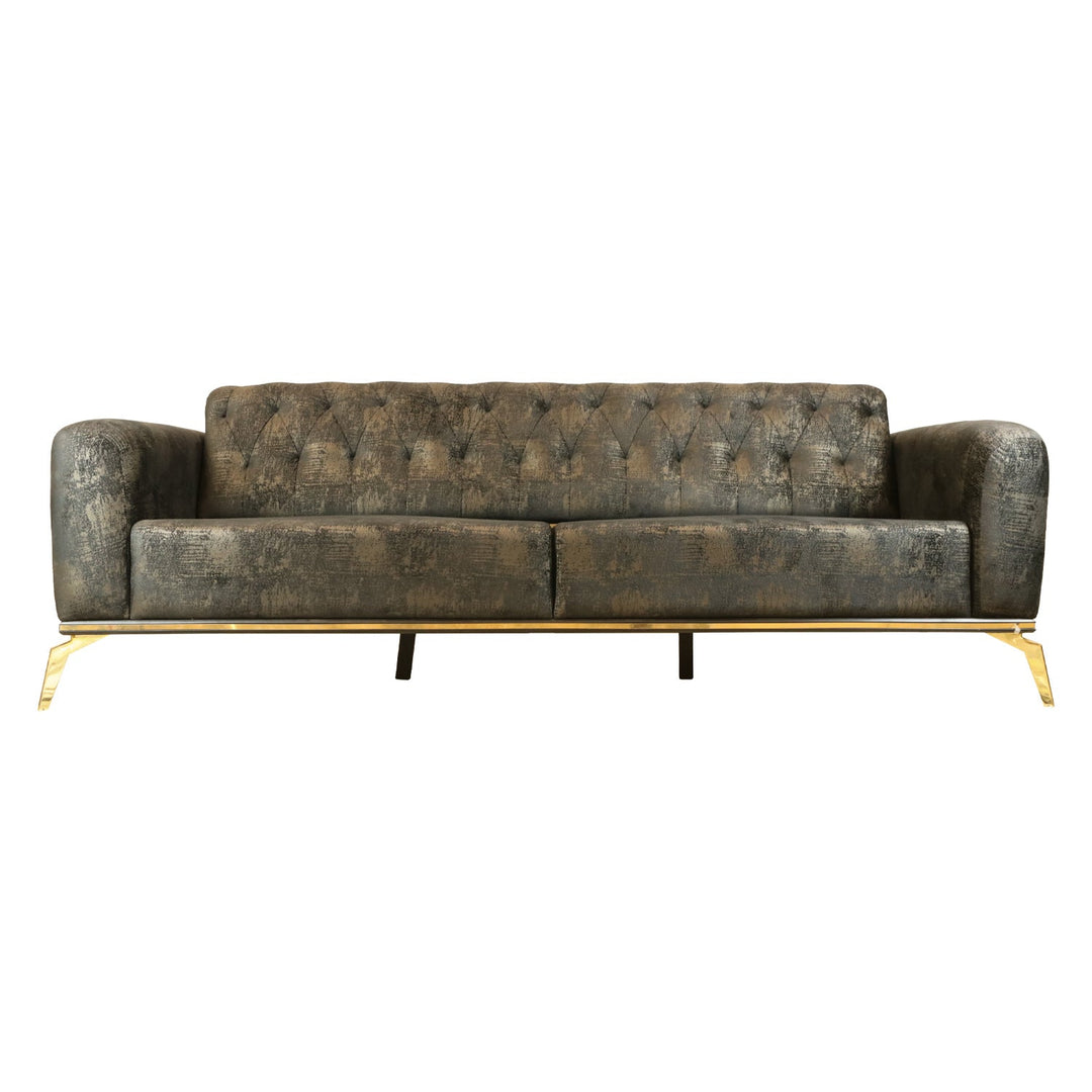 ANKA SOFA 3 SEATER MALDIVE BLACK - V Surfaces