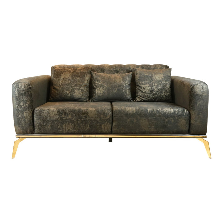 ANKA SOFA 3 SEATER MALDIVE BLACK - V Surfaces