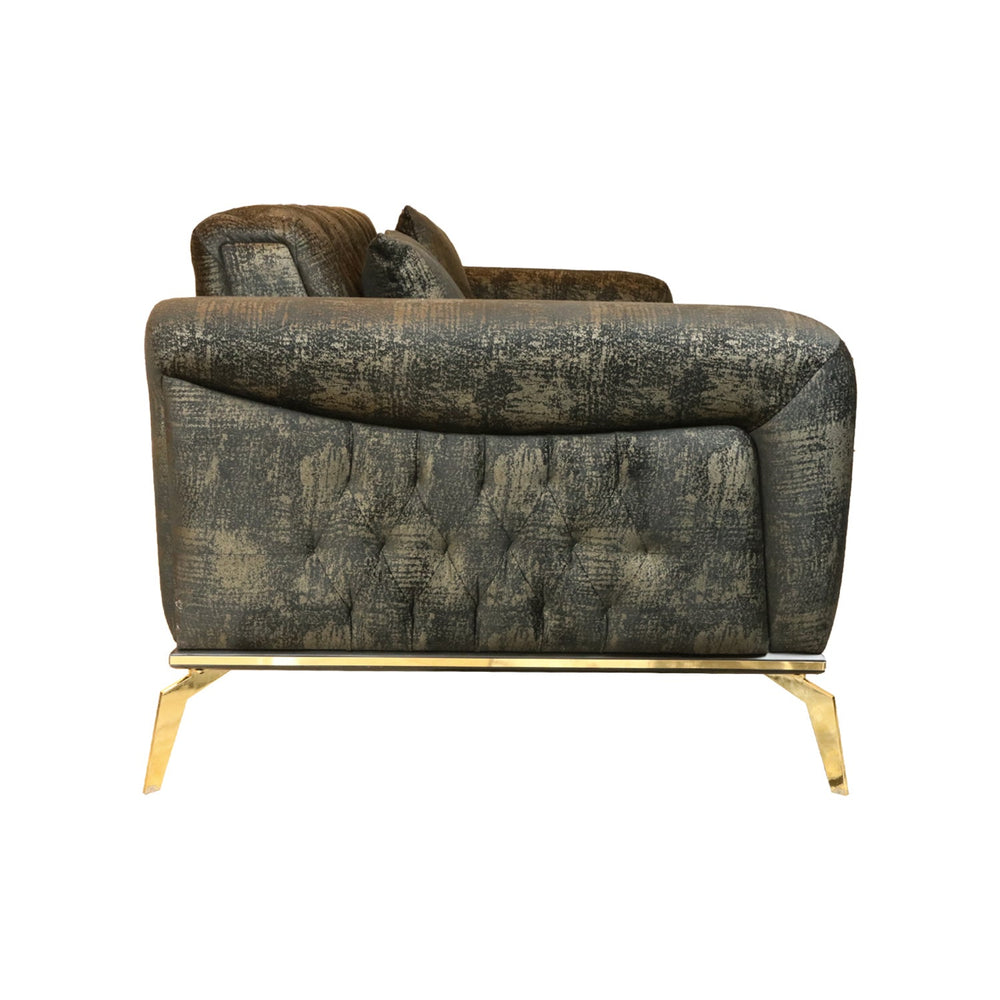 ANKA SOFA 3 SEATER MALDIVE BLACK - V Surfaces