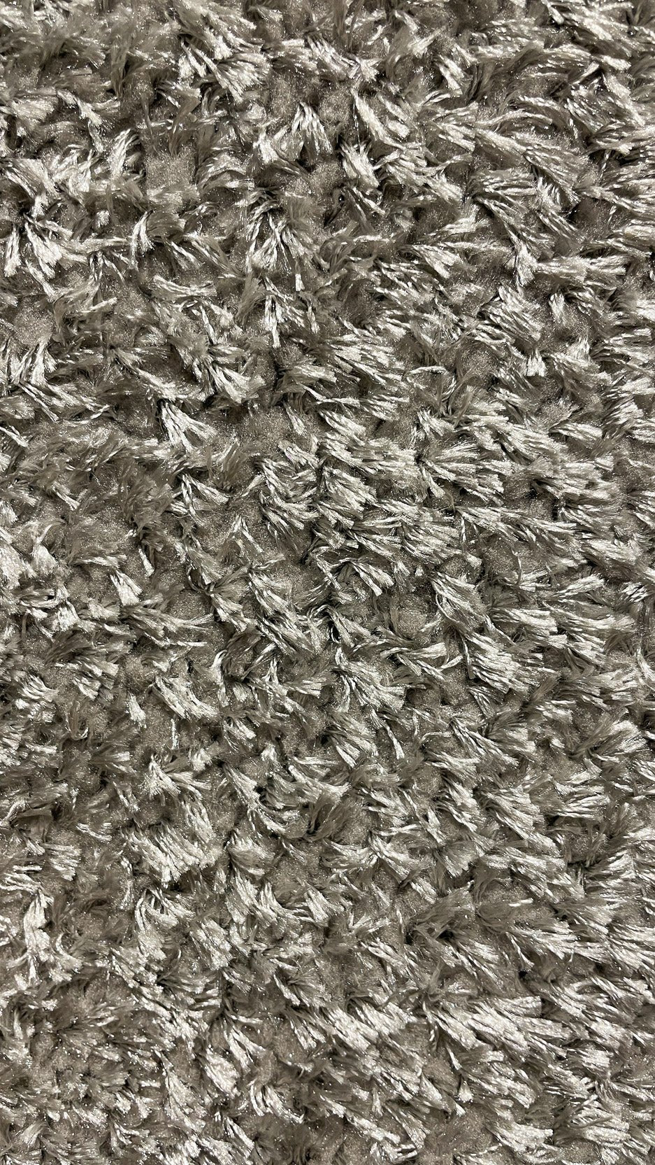 Brilliance- 13-Foot Wide Wall-to-Wall Carpet, Silver - V Surfaces
