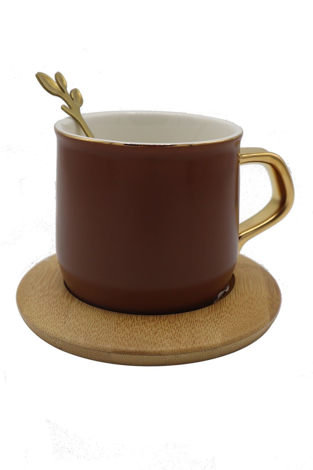 Ceramic Mug With Saucer Fancy - V Surfaces