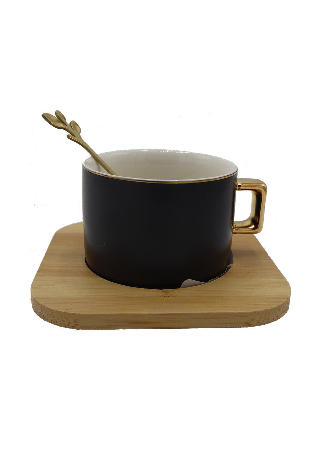 Ceramic Mug With Saucer Fancy - V Surfaces