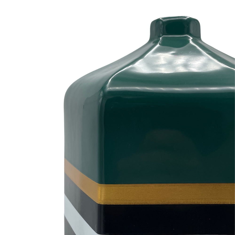 Ceramic Urns Vase Green M - V Surfaces