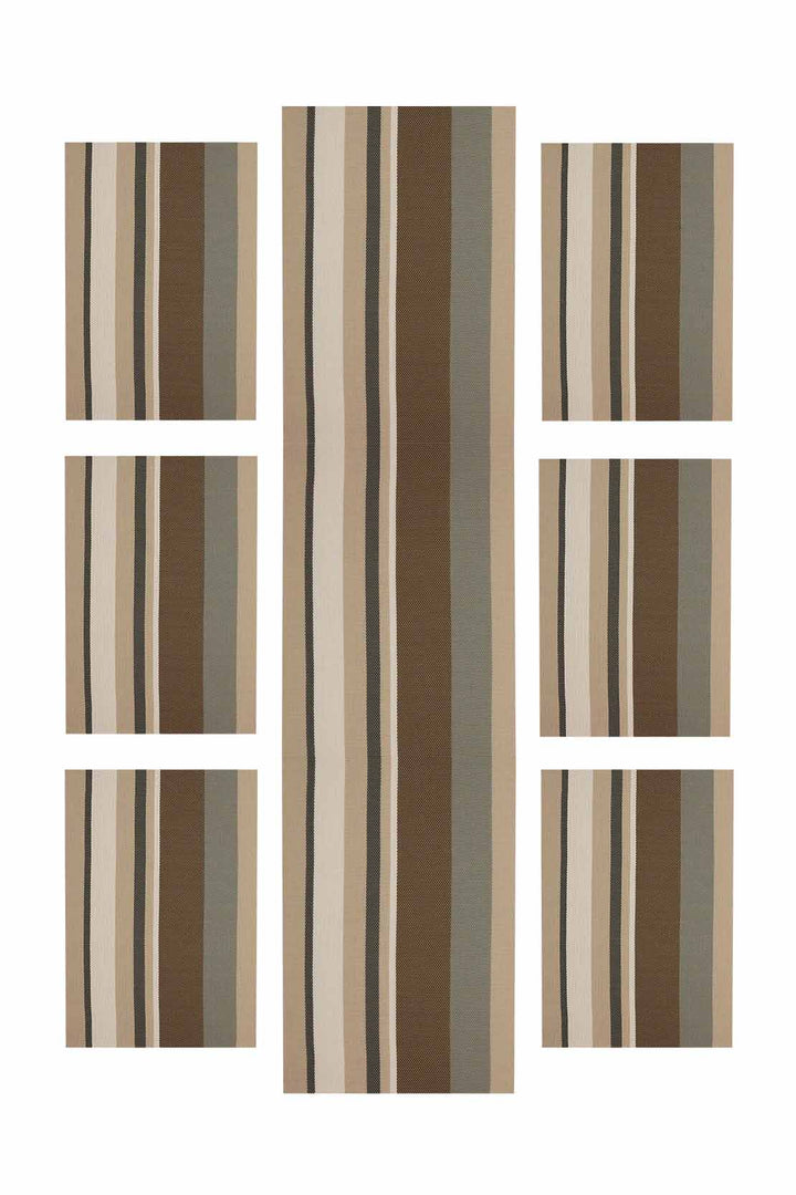 CLASSIC MAT SEVEN PCS SET WITH RUNNER White - V Surfaces