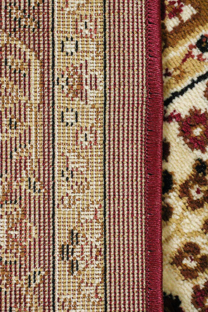 Classical and Traditional Design - 4.1 x 5.5 FT - Brown - Lotus Rug - Superior Elegant Rug for Living Room - V Surfaces