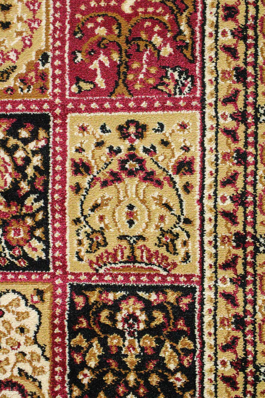 Classical and Traditional Design - 4.9 x 7.3 FT - Brown - Emirfringes Rug - Superior Elegant Rug for Living Room - V Surfaces