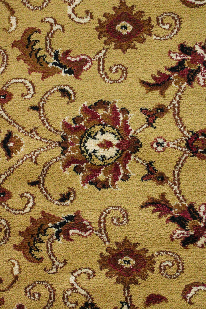 Classical and Traditional Design - 4.9 x 7.3 FT - Brown - Emirfringes Rug - Superior Elegant Rug for Living Room - V Surfaces