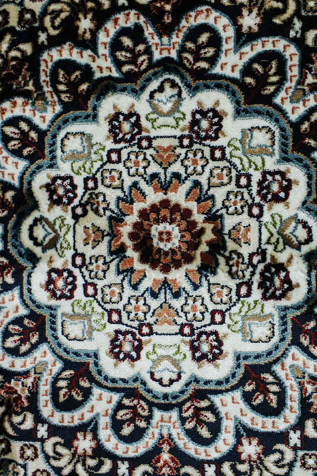 Classical Turkish Topaz Rug - 4.9 x 7.3 FT - Blue - Resilient Construction for Long - Lasting Use - V Surfaces