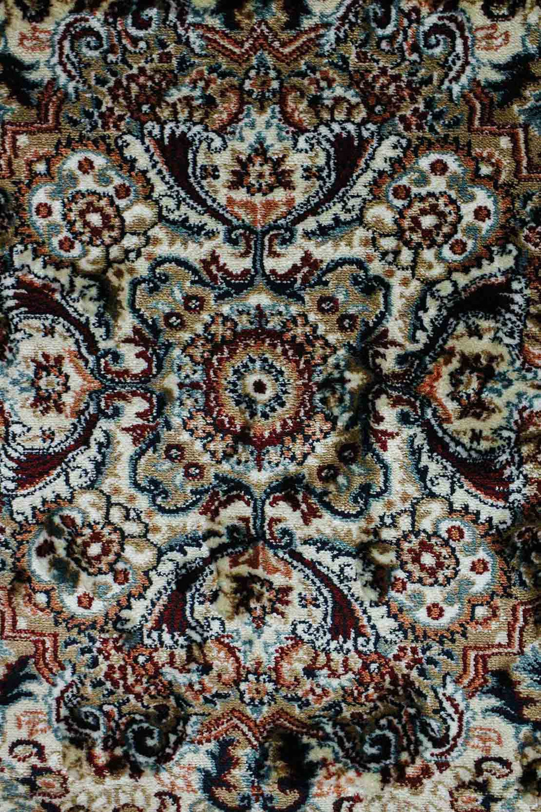 Classical Turkish Topaz Rug - 4.9 x 7.3 FT - Brown - Resilient Construction for Long - Lasting Use - V Surfaces