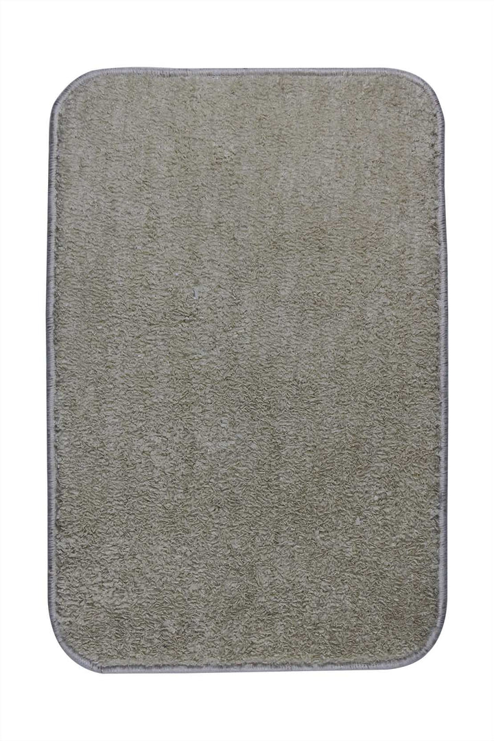 Fabric Shaggy Door Mat White - V Surfaces