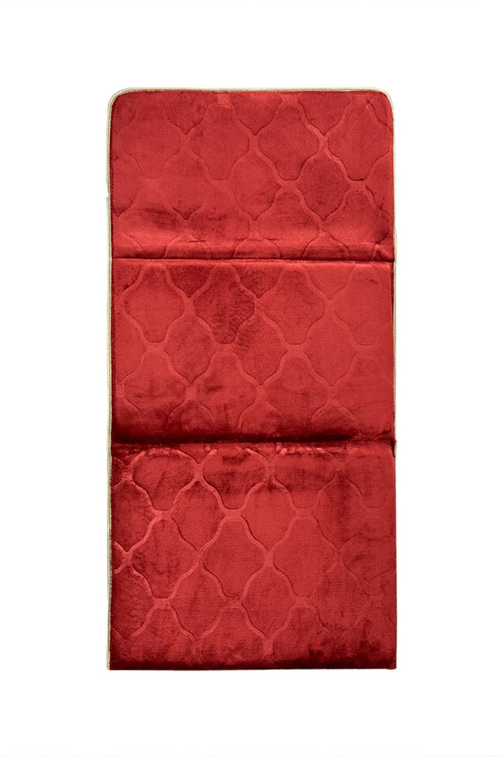 Foldable Prayer Mat Prayer Rug with Backrest - Janamaz - V Surfaces