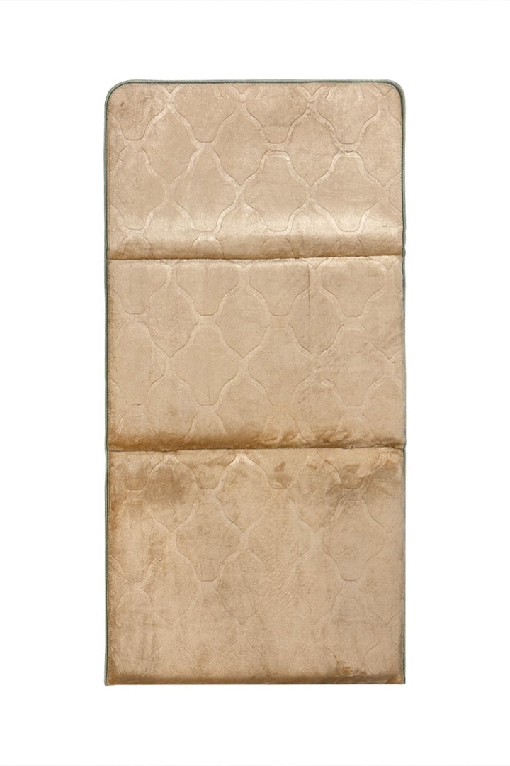 Foldable Prayer Mat Prayer Rug with Backrest - Janamaz - V Surfaces