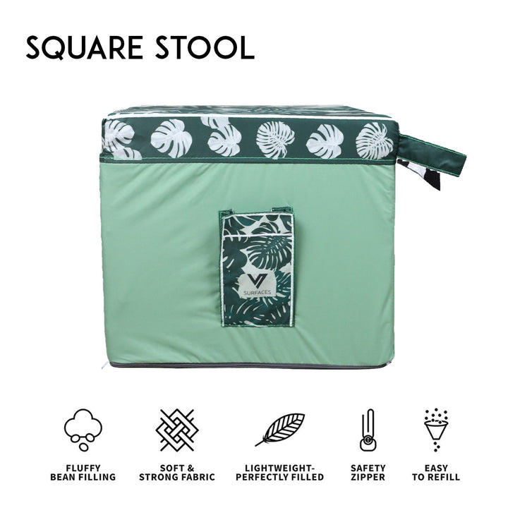 Funky Stool, Green - V Surfaces