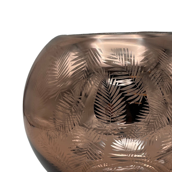 Glass Vase With Print - V Surfaces