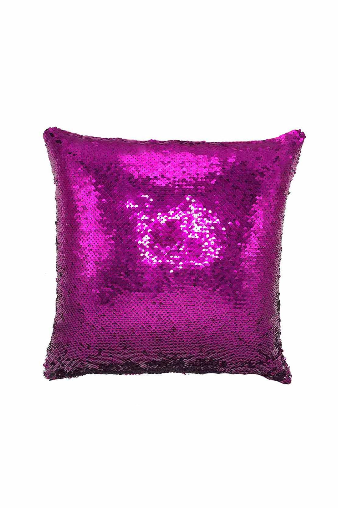Glitter Cushion Cover Without Filling Pink and Silver - V Surfaces