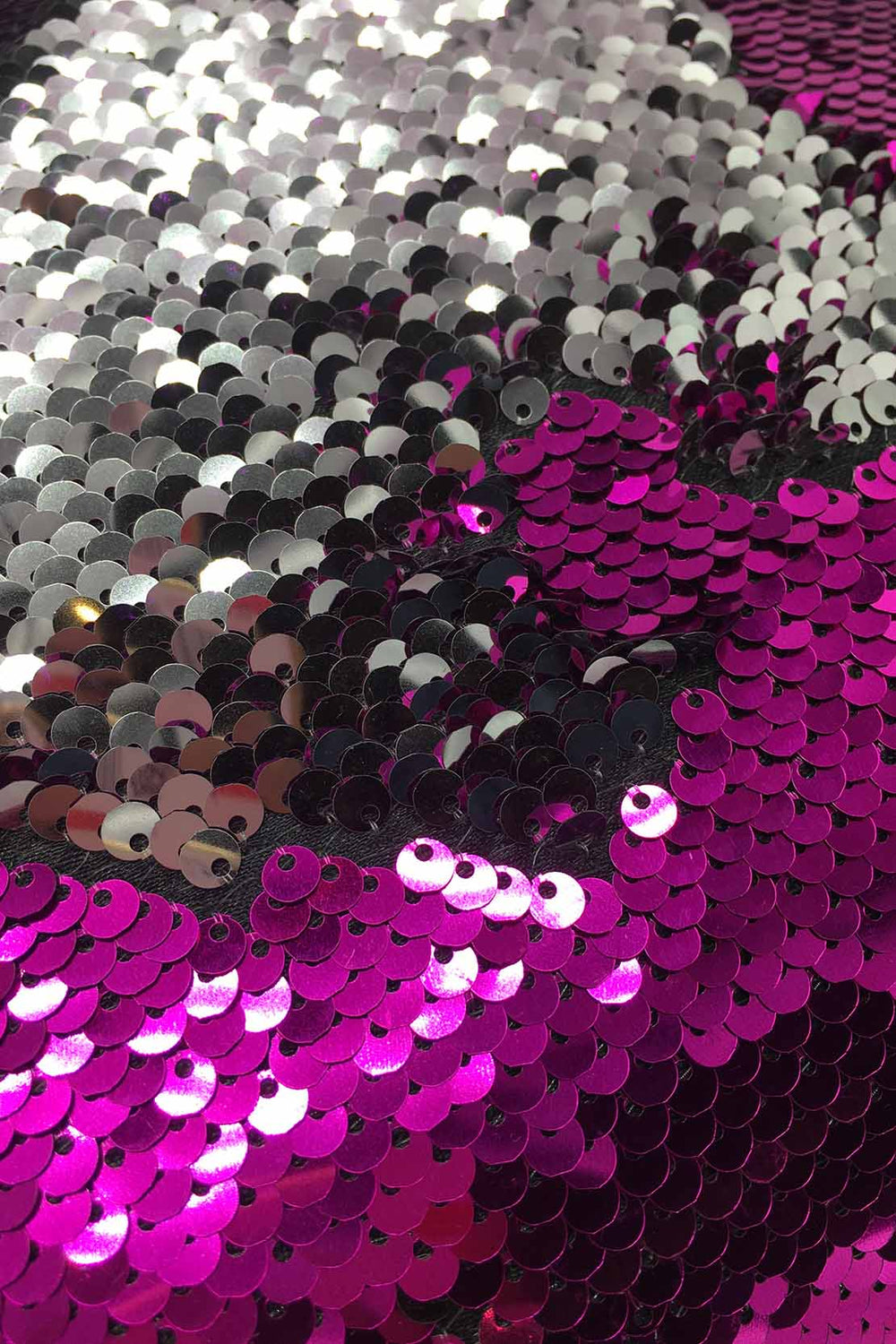 Glitter Cushion Cover Without Filling Pink and Silver - V Surfaces