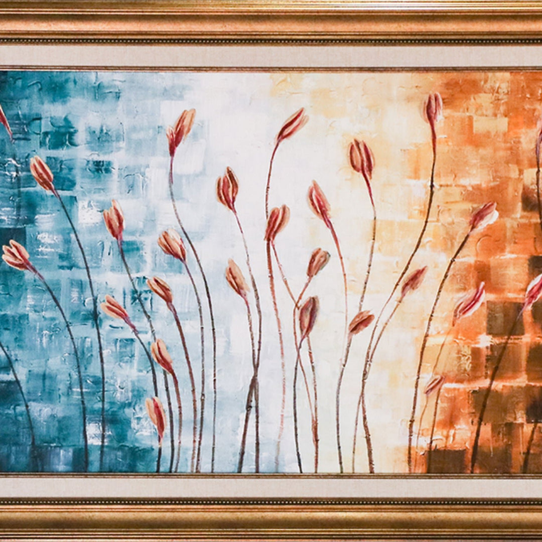 Hand Painted Textured, Acrylic Painting - V Surfaces