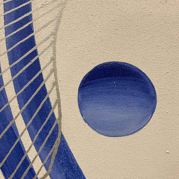 Hand Painted Textured, Acrylic Painting - V Surfaces