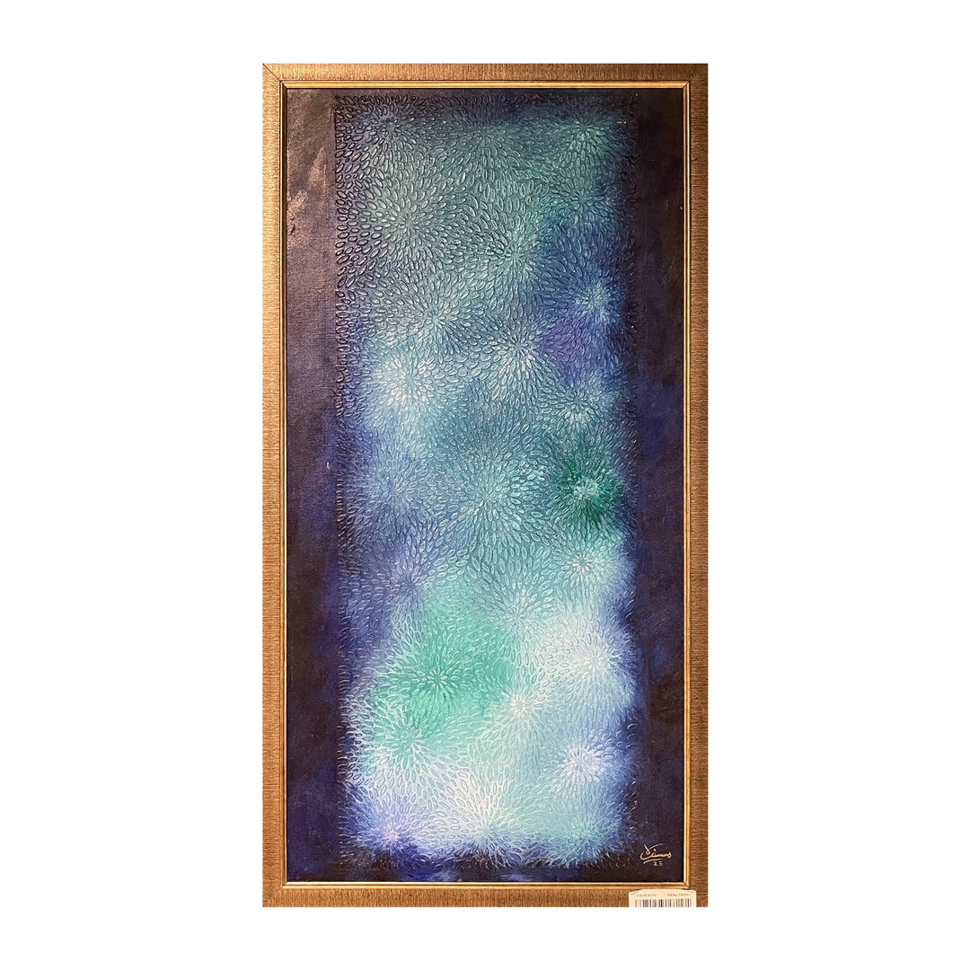 Hand Painted Textured, Acrylic Painting - V Surfaces