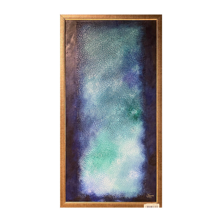 Hand Painted Textured, Acrylic Painting - V Surfaces