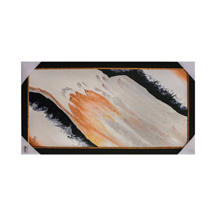 Hand Painted Textured, Acrylic Painting - V Surfaces
