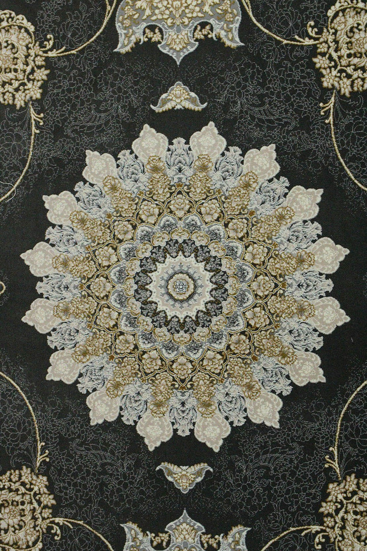 Iranian Premium Quality Authentic 1500 Rug - 3.9 x 5.5 FT - Cream - Resilient Construction for Long-Lasting Use - V Surfaces