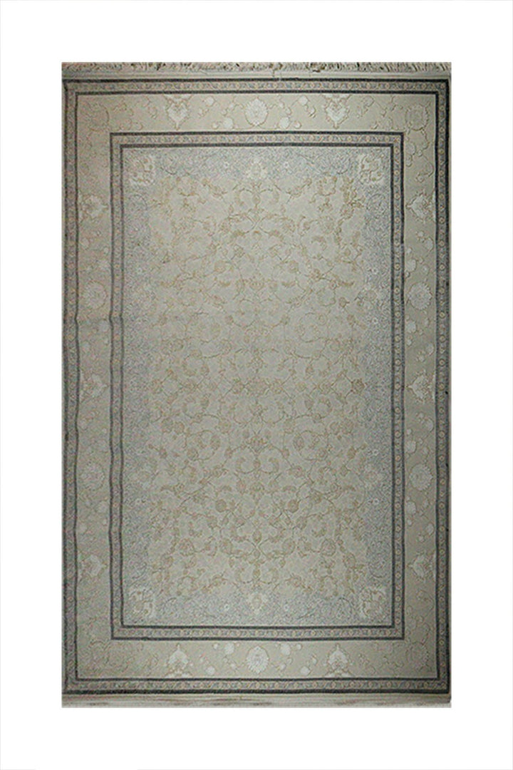 Iranian Premium Quality Oriental Collection Rug - 9.8 x 13. FT - Gray - Resilient Construction for Long-Lasting Use - V Surfaces