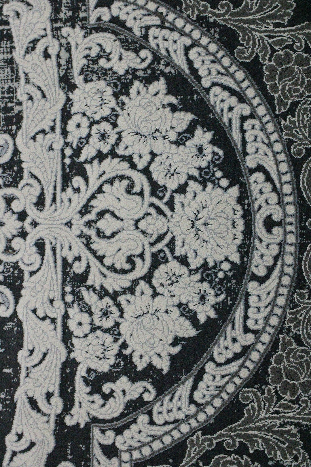 Irianian Premium Authentic Vintage Rug - Gray - 6.5 x 9.8 FT-Superior Comfort Elegant and Luxury Style Accent - V Surfaces