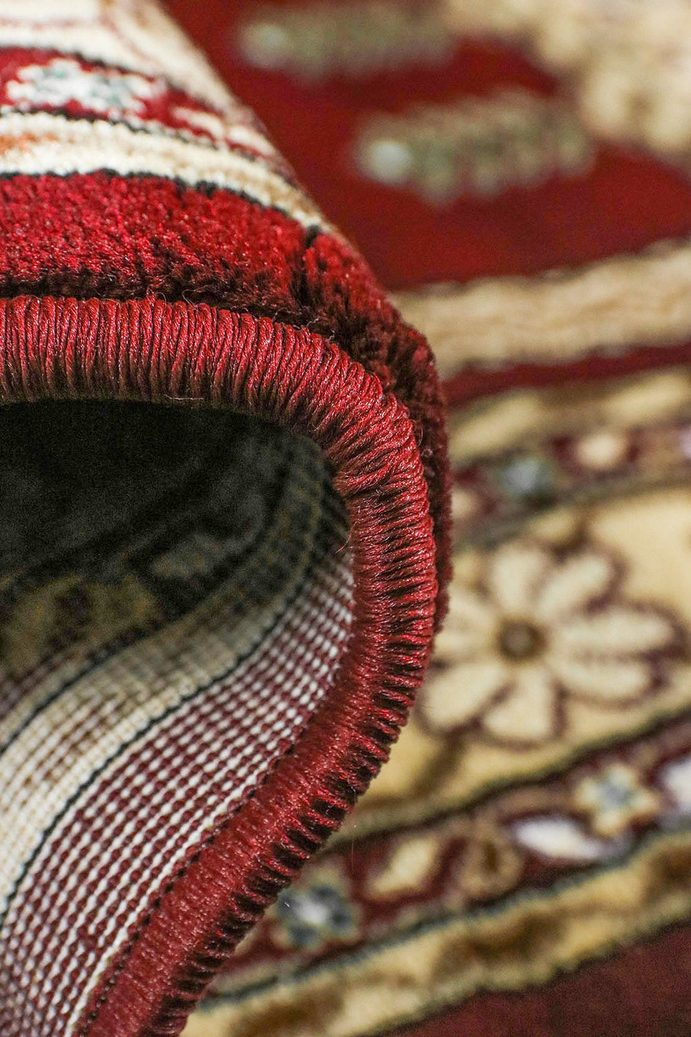 Ishraq Janamaz D. Red and Beige - V Surfaces
