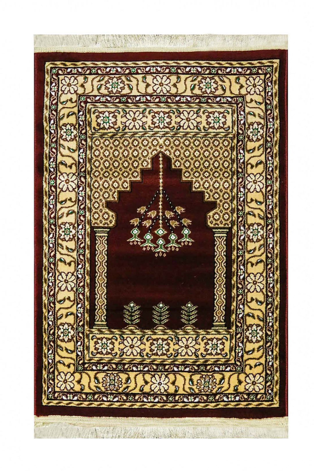 Ishraq Janamaz D. Red and Beige - V Surfaces