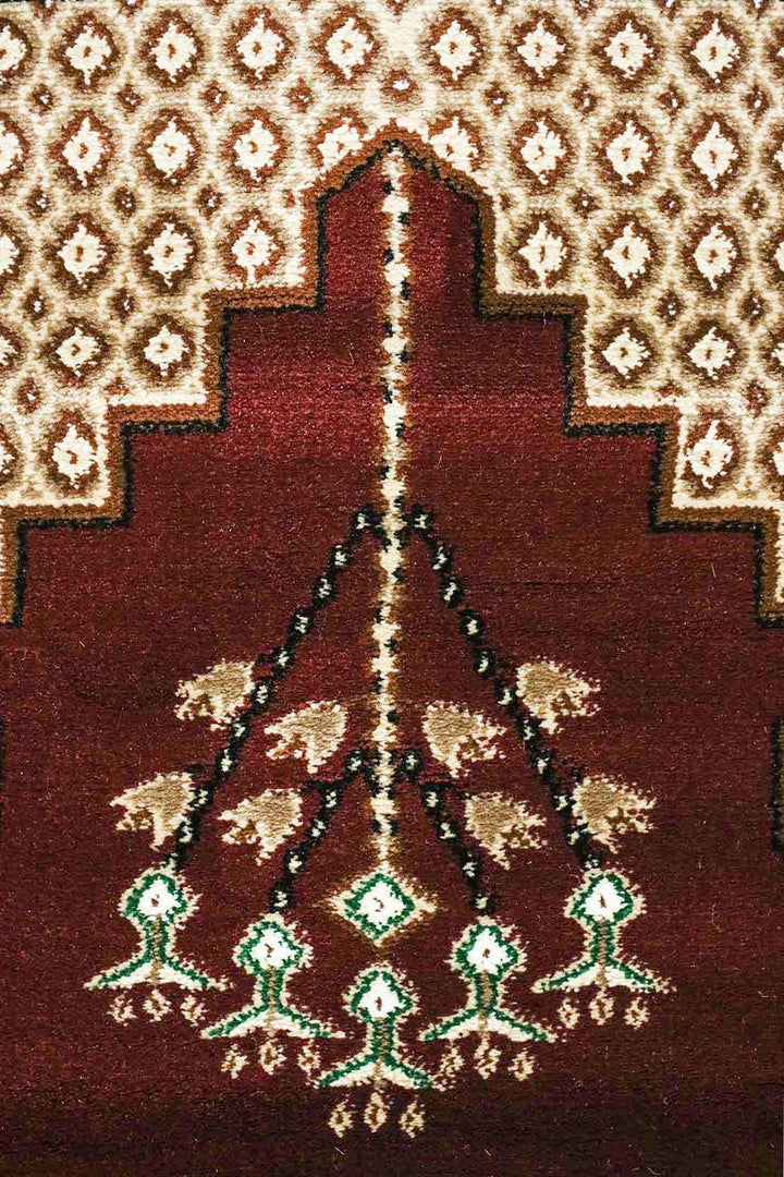 Ishraq Janamaz D. Red and Beige - V Surfaces