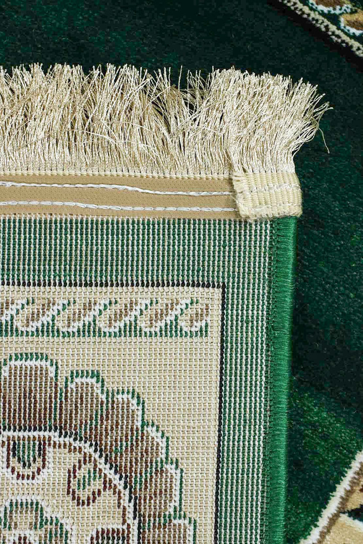 Ishraq Janamaz Green and Beige - V Surfaces