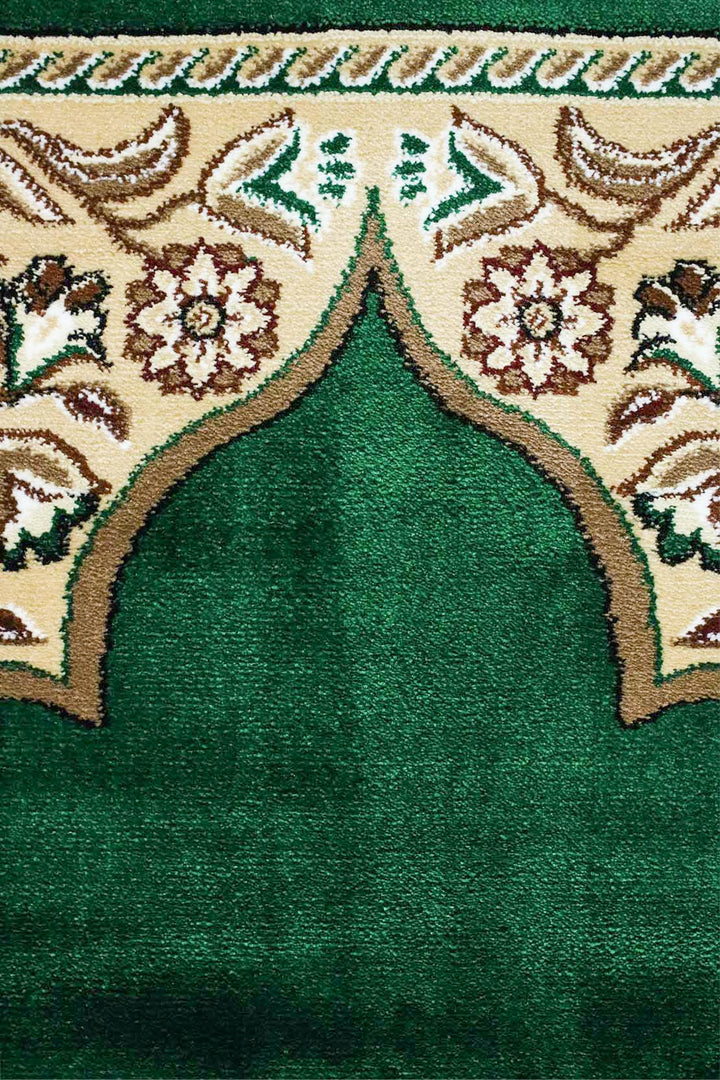 Ishraq Janamaz Green and Beige - V Surfaces