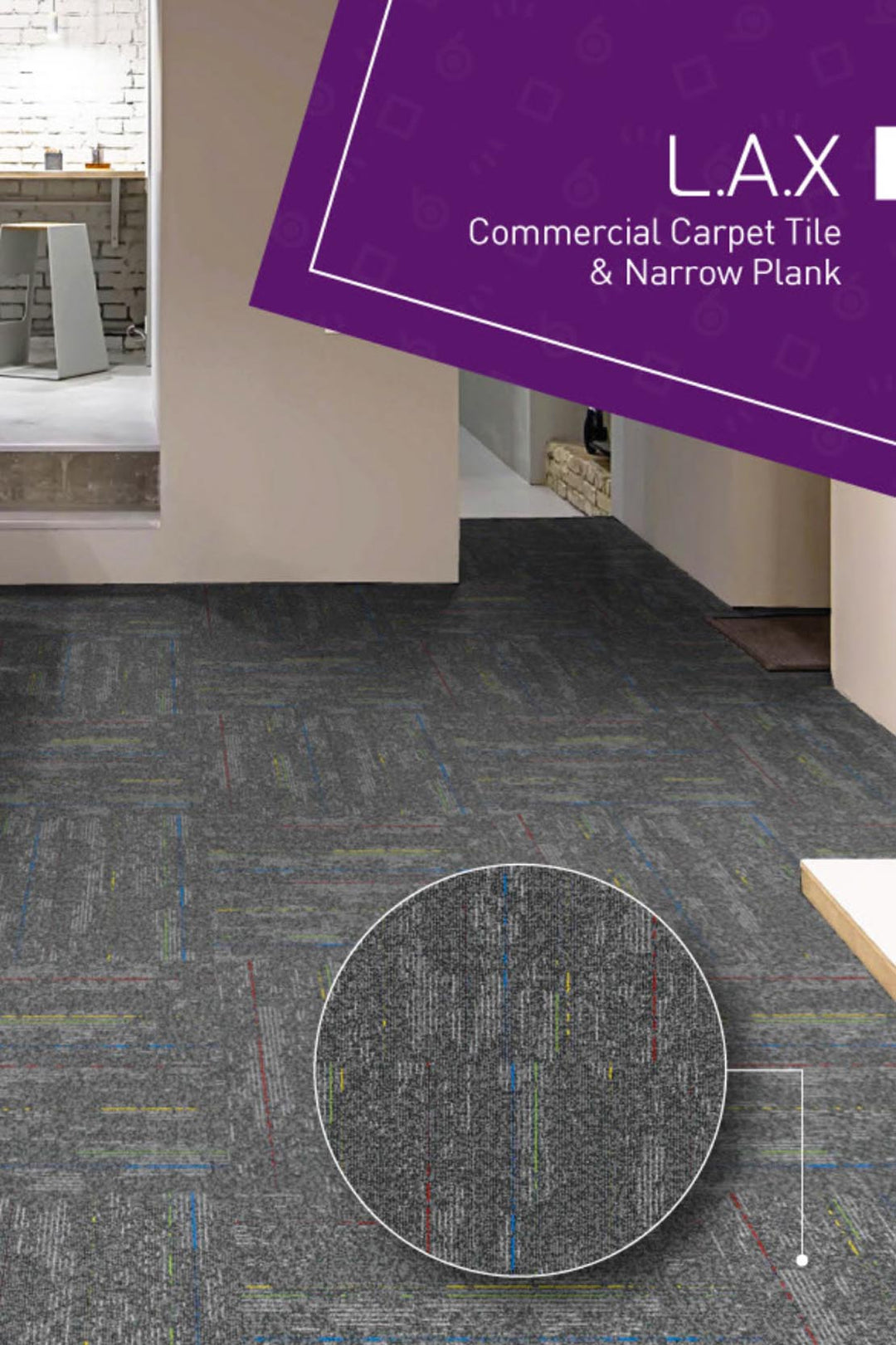 LAX Carpet Tiles - V Surfaces