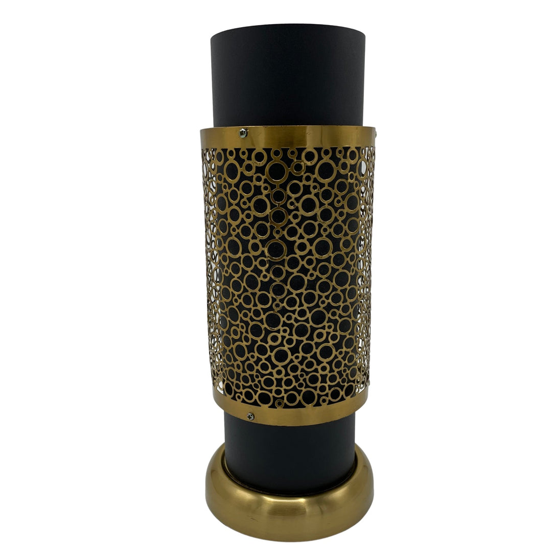 Metal Golden Black Vase - V Surfaces
