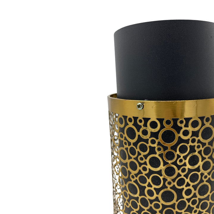 Metal Golden Black Vase - V Surfaces