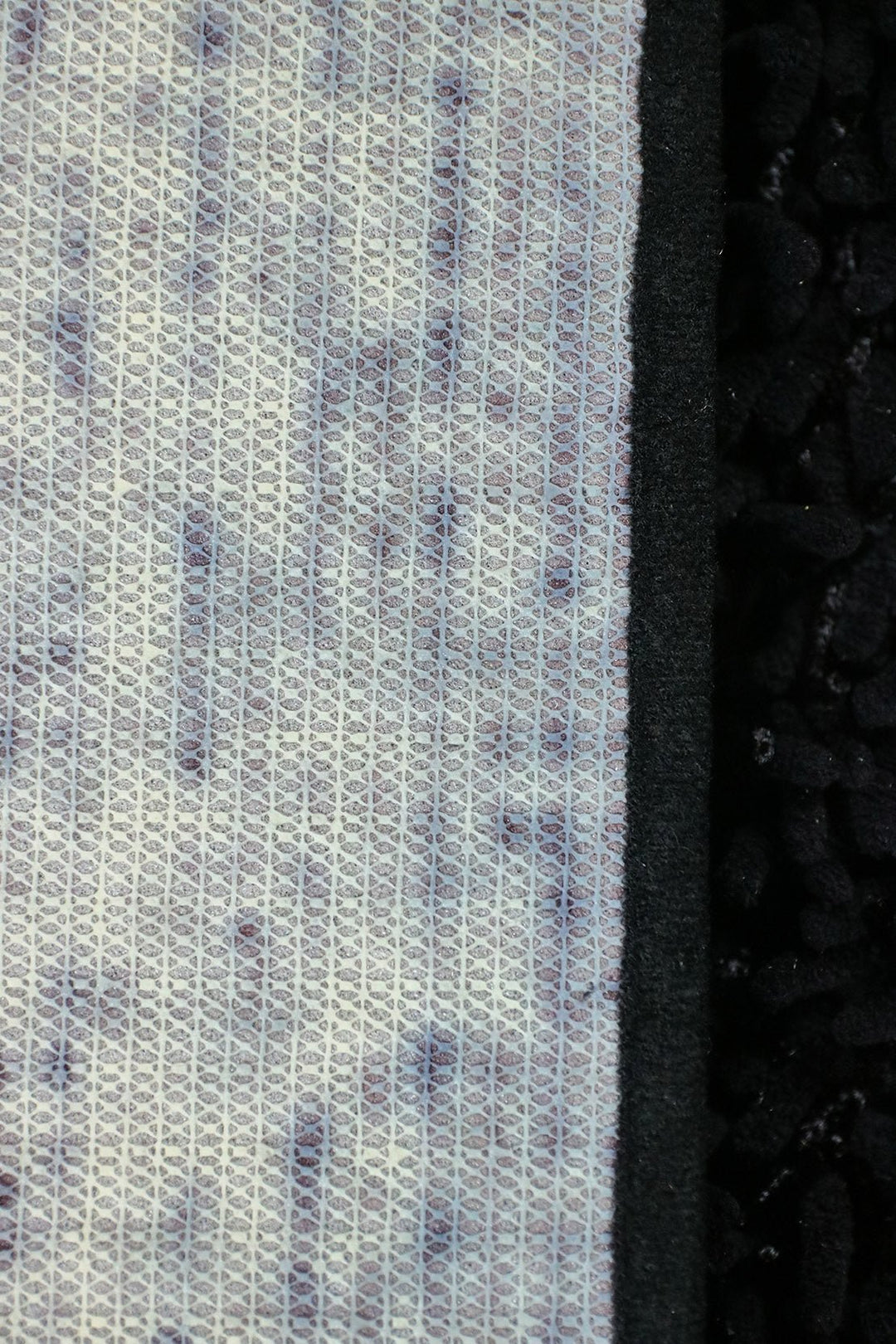 Micro Fabric Bath Mate Runner, Black - V Surfaces
