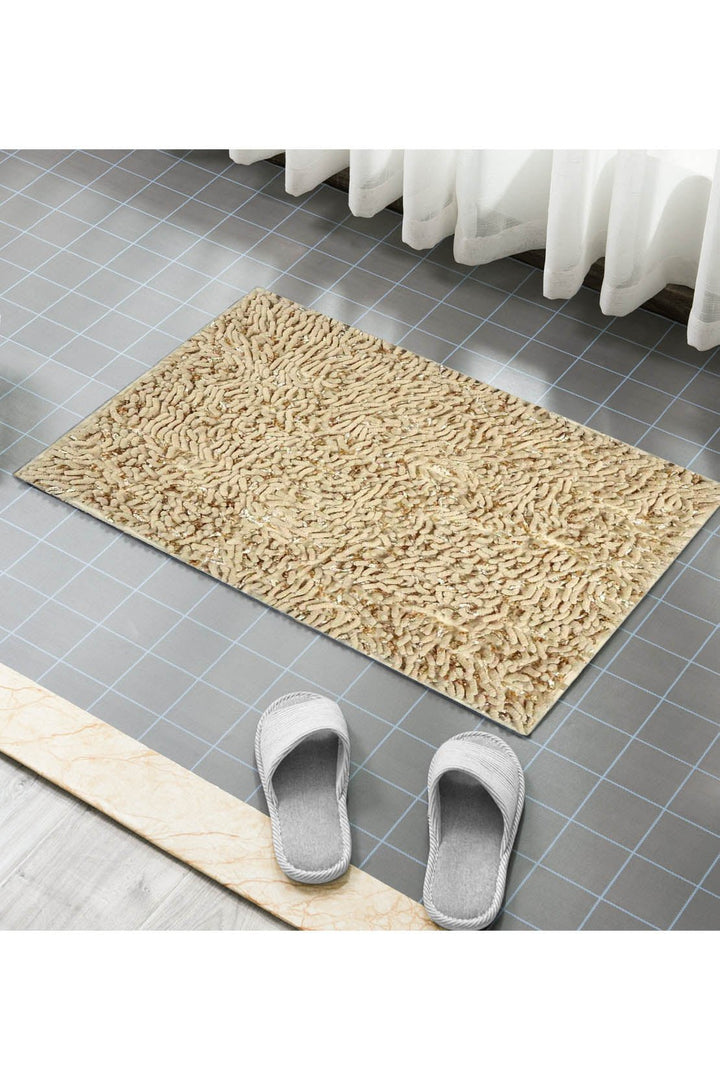 Micro Fiber Bath Mat, Beige - V Surfaces