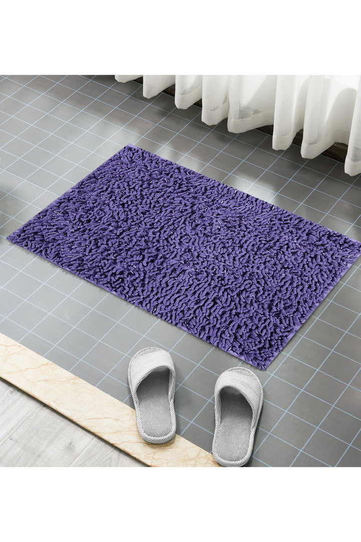 Micro Fiber Bath Mat, Purple - V Surfaces