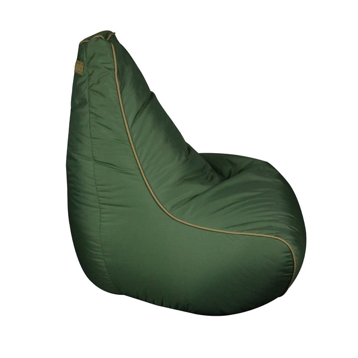 Pearl Set Bean Bag Chair with Foot Stool, Green - V Surfaces