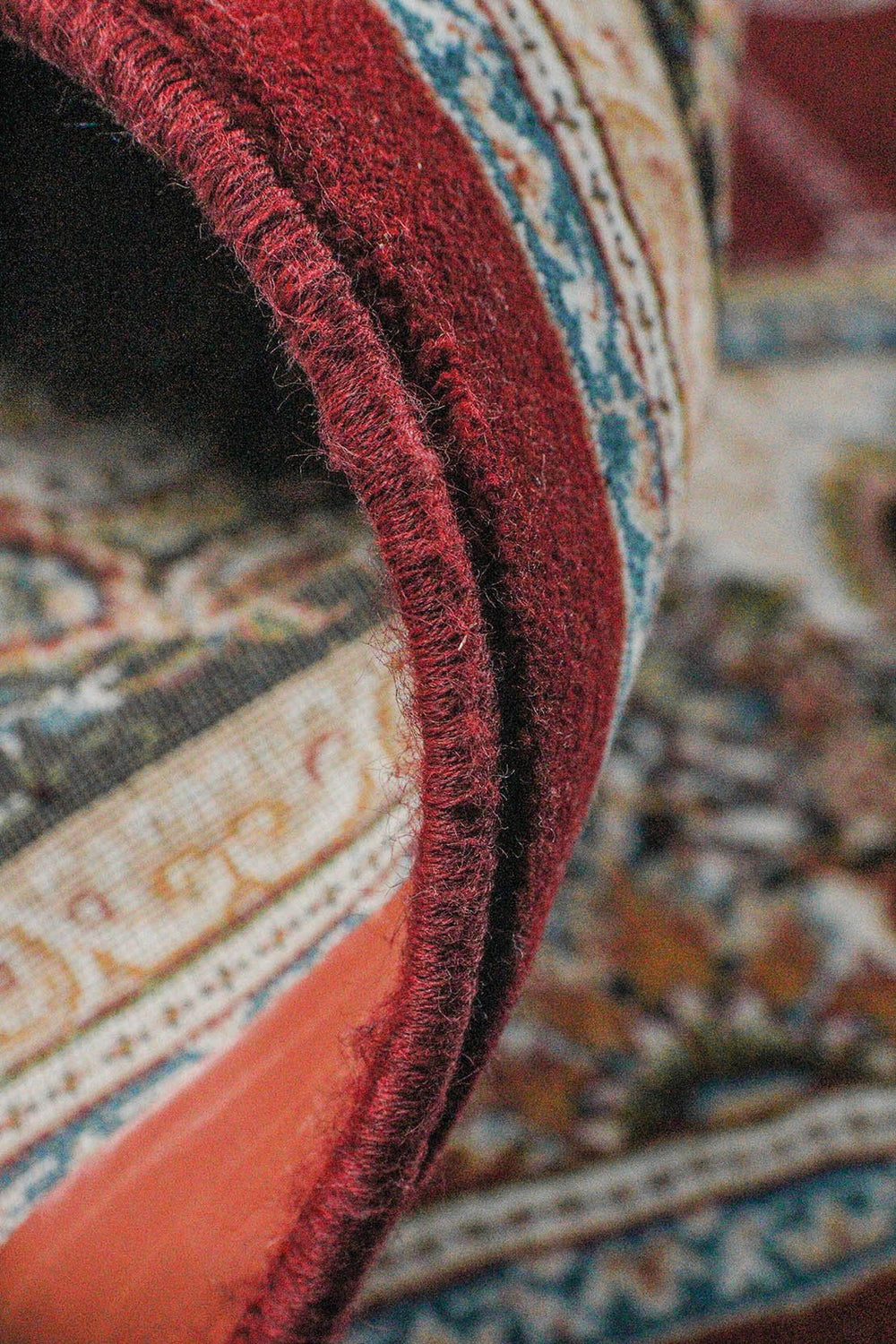 Premium Irani 500 Rug - Red and Brown - 6.5 x 9.8 FT-Superior Comfort Elegant and Luxury Style Accent - V Surfaces
