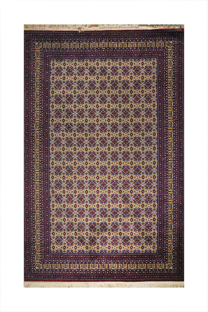 Premium Quality Afghan (Acrylic) - Red - 6.5 x 9.5 FT - Resilient Construction for Long-Lasting Use - V Surfaces